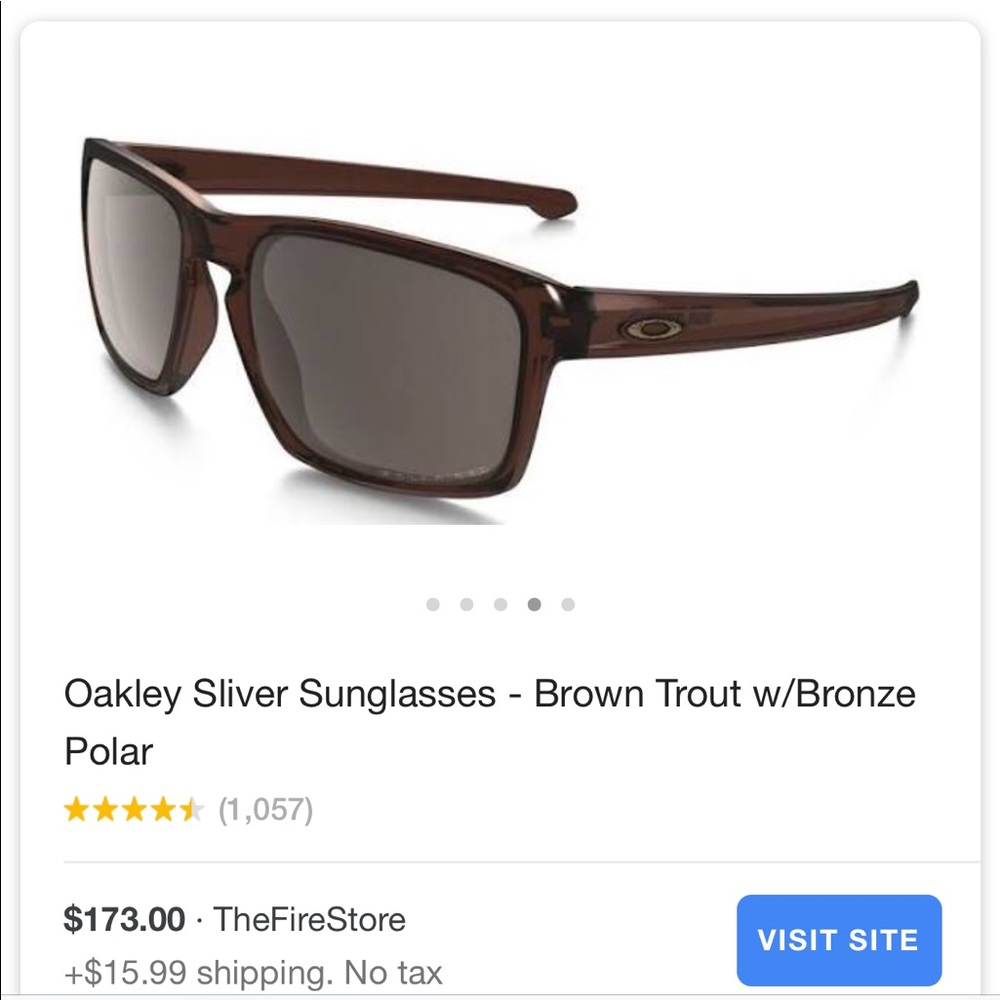 Oakley Sliver Bronze Sunglasses